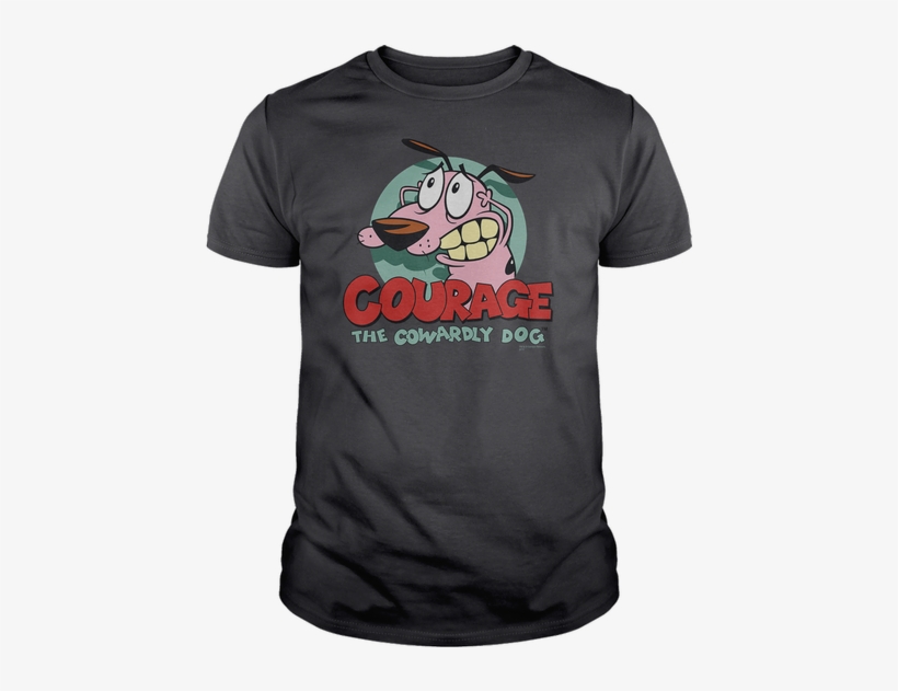 Courage The Cowardly Dog - Courage The Cowardly Dog T Shirt, transparent png download