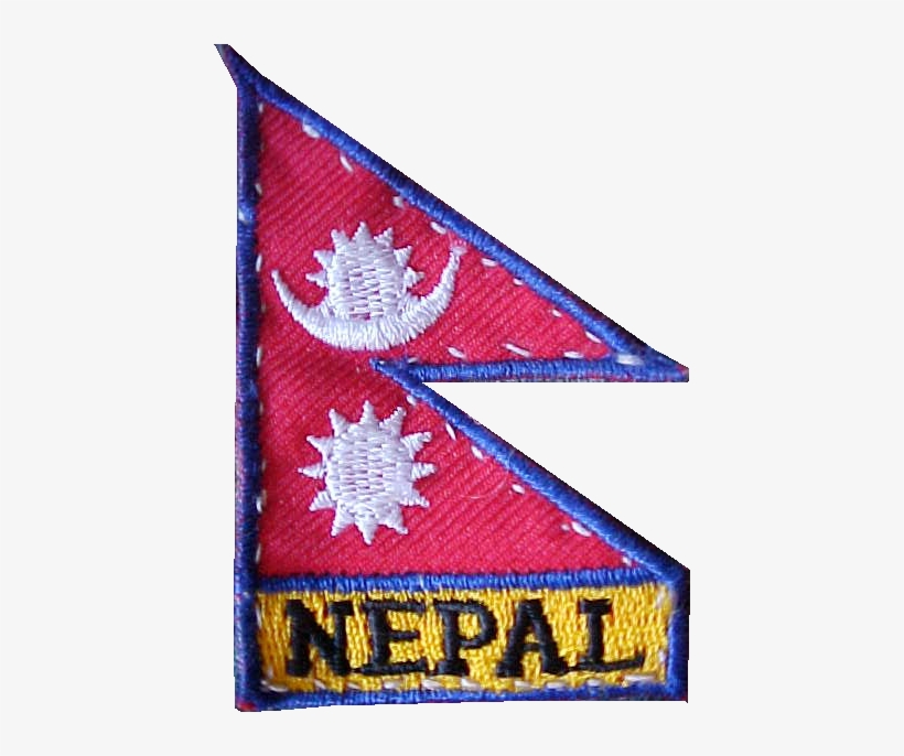 Patch For My Backpack - Flag Of Nepal, transparent png download