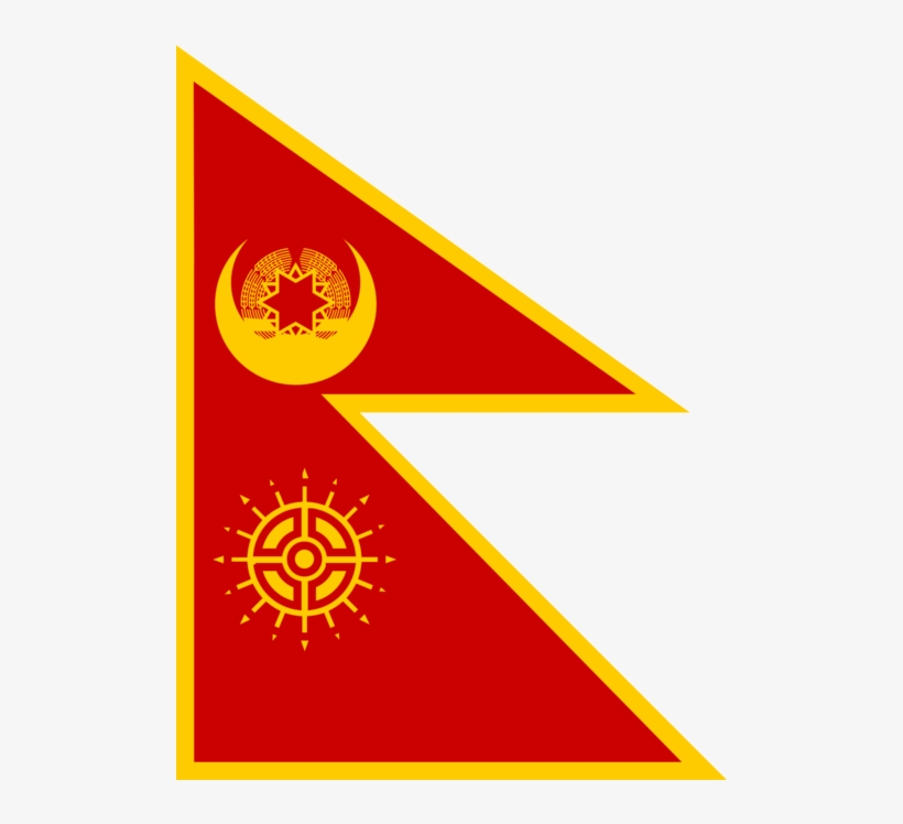 Ocrepublic Of Nepal - Fascist Flag Nepal, transparent png download