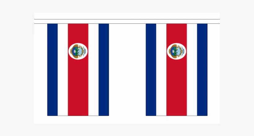 Costa Rica Flag Bunting - Costa Rica Flag, transparent png download