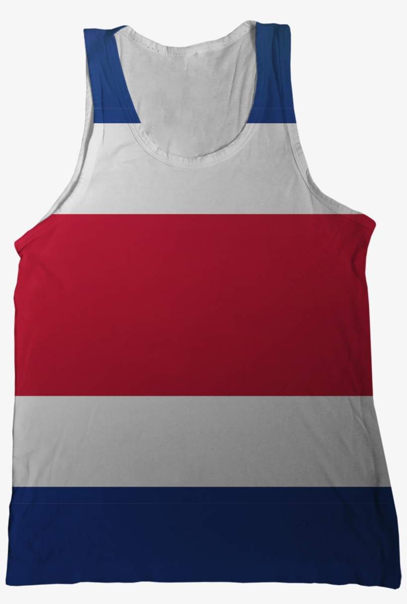 Costa Rica Flag Tank Top - Flag Of Suriname, transparent png download