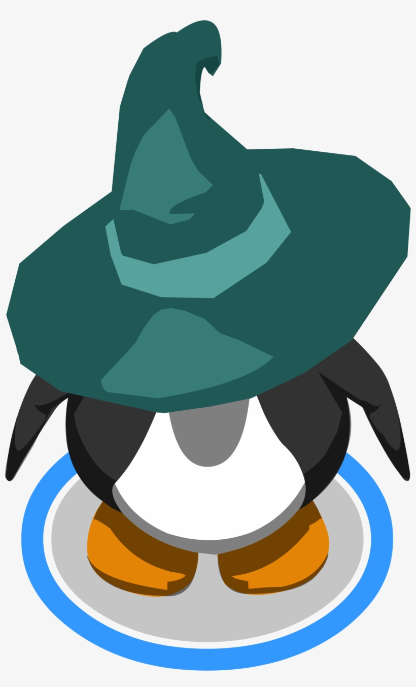 Magic Hat In-game - Club Penguin Skull Mask, transparent png download