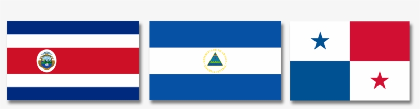 Costa Rica, Nicaragua, Panama - Flag Of Costa Rica, transparent png download