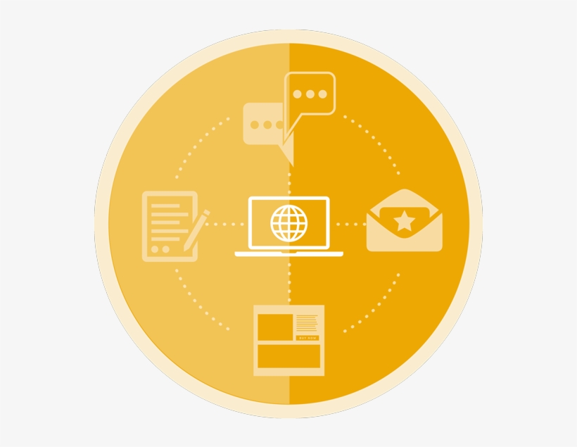 Inbound Marketing Icon - Icon Marketing Orange, transparent png download