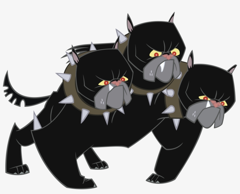 The Battle Of Brimstone - Mlp Three Headed Dog, transparent png download