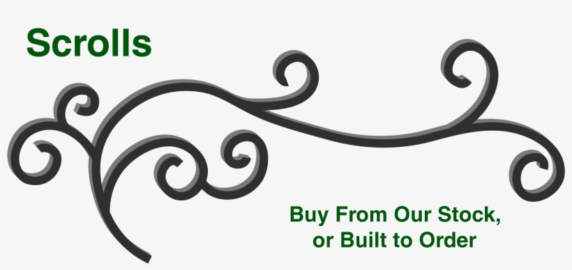Wrought Iron Scrolls, Forged Steel Scrolls, Forged - Century Plyboards India Ltd., transparent png download