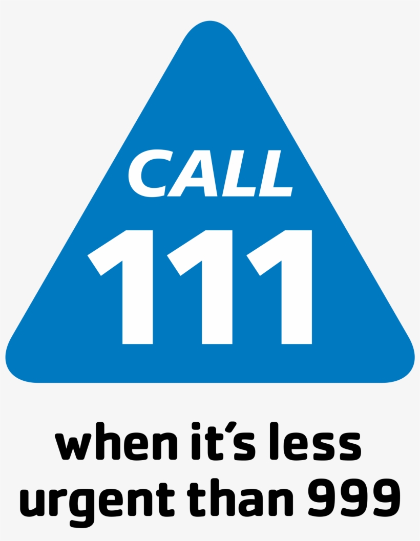 Who To Call 'out Of Hours' And In An Emergency - Nhs 111, transparent png download