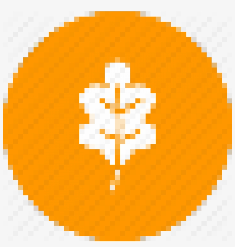 Cropped Oak Leaf Leaves Autumn Dry Tree 256 2 1 - Embroidery, transparent png download