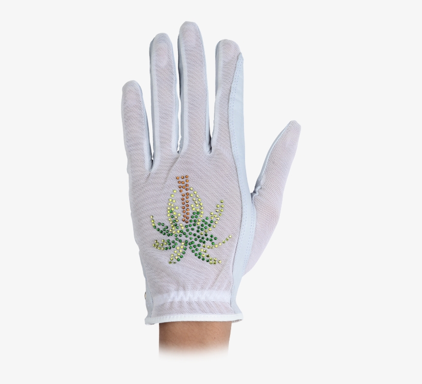 Solar Bling Image - Lady Classic Ladies Solar Bling Glove - White, transparent png download