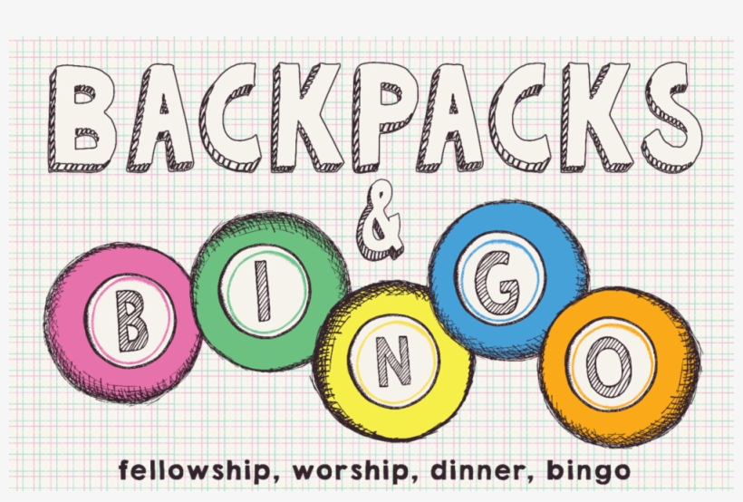 Backpacks & Bingo - Circle, transparent png download