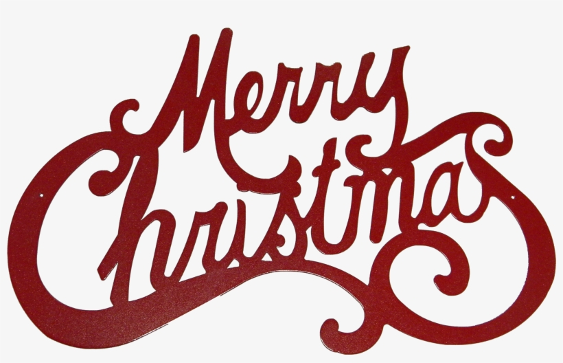 Merry Christmas Sign, transparent png download