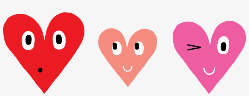 Three Hearts - Tattly Temporary Tattoos - Three Hearts, transparent png download