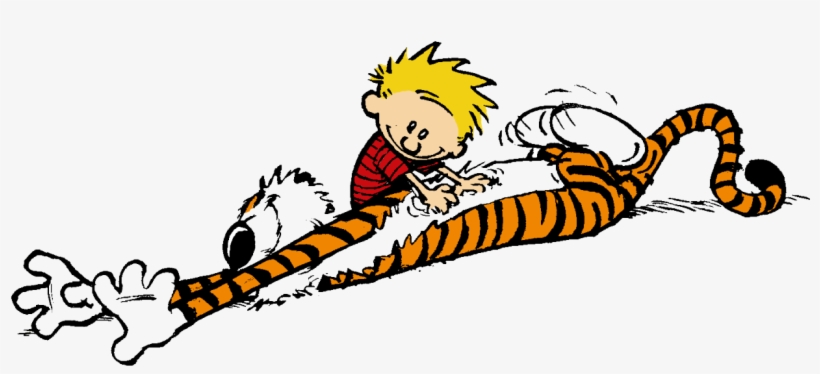 Calvin And Hobbes Png Pic - Calvin And Hobbes Png, transparent png download