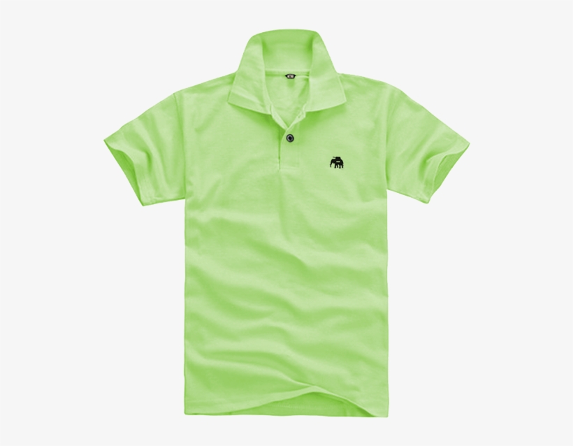 Grey Bunker Lime - Polo Shirt, transparent png download