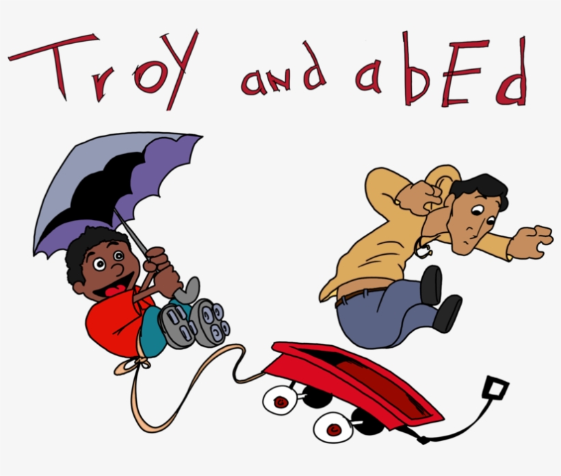 T-shirt Fashion Accessory Cartoon Clip Art Wing - Troy Abed Calvin Hobbes, transparent png download