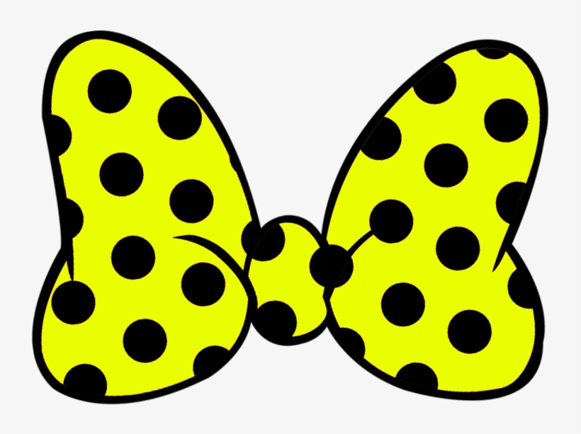Resultado De Imagem Para Minnie Amarelo Png - Minnie Clipart Black And White, transparent png download