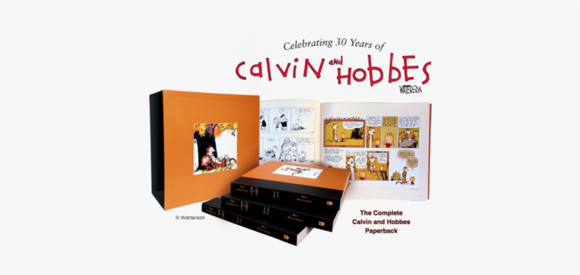 Calvin Hobbes Complete Hard Cover Box Set - Calvin And Hobbes, transparent png download