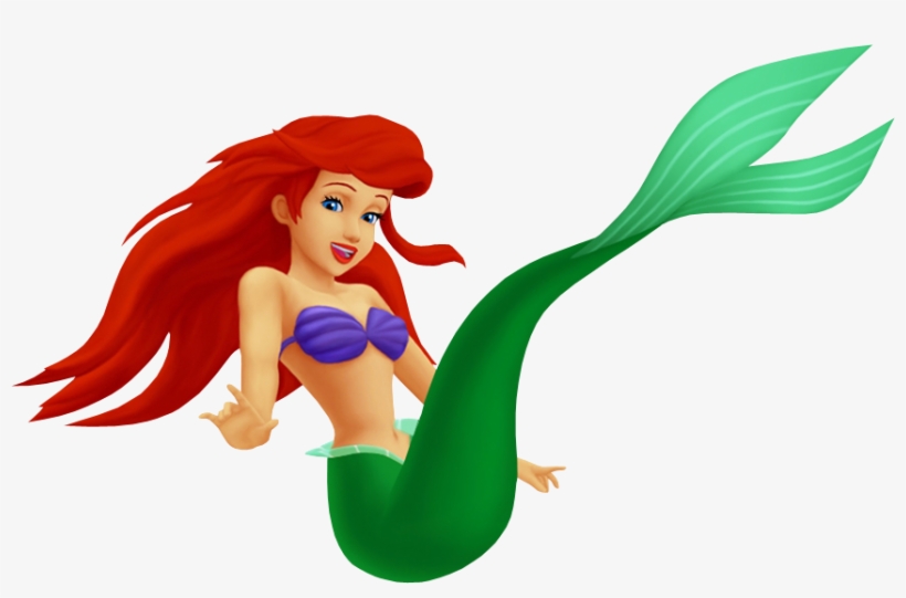 Ariel - Ariel Kingdom Hearts, transparent png download