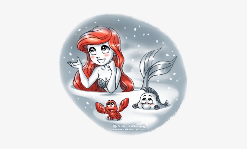 Winter Ariel - Зимние Принцессы Дисней, transparent png download