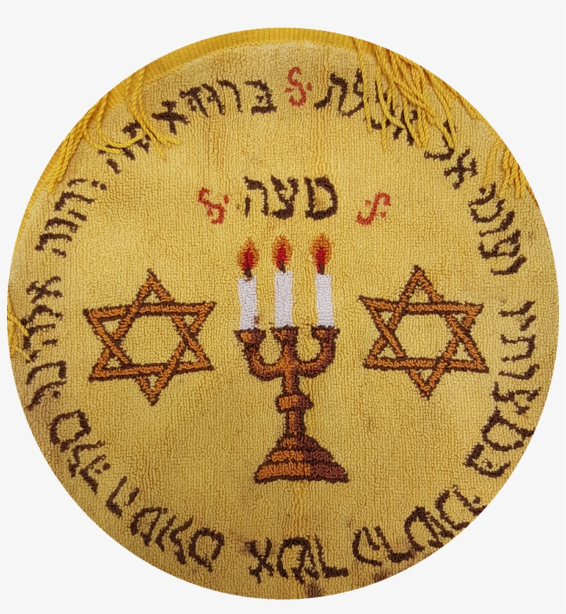 Map Of Passover Matzah Round Shaped Towel, Hand Made - Antichrist Symbols, transparent png download