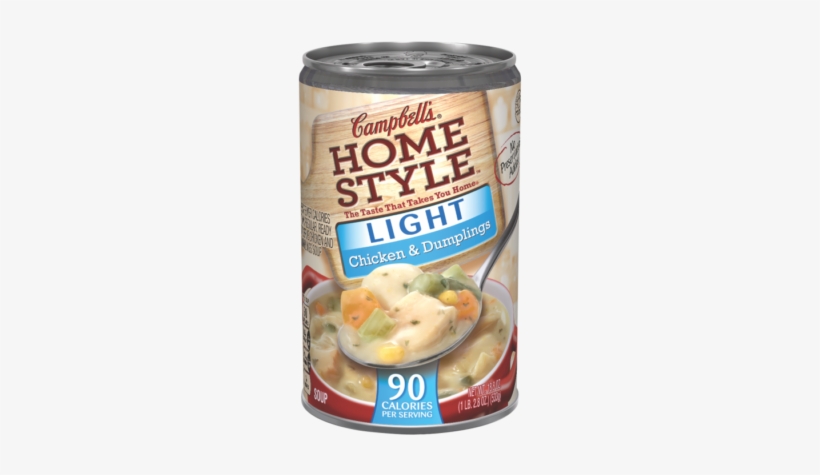 Light Chicken And Dumpling Soup - Campbell's Homestyle Chicken Noodle Soup, transparent png download