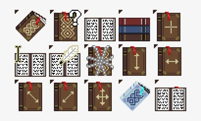 Snowysteed22 Book Mouse Pointer Full Set - Chocolate, transparent png download