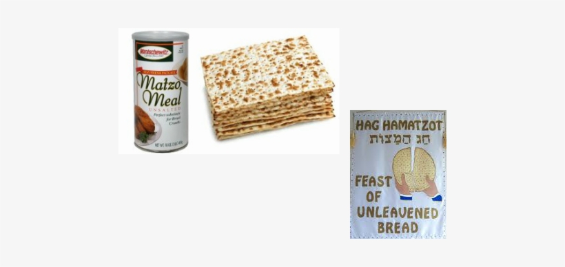 Manischewitz Matzo Meal, Unsalted - 10 Oz, transparent png download