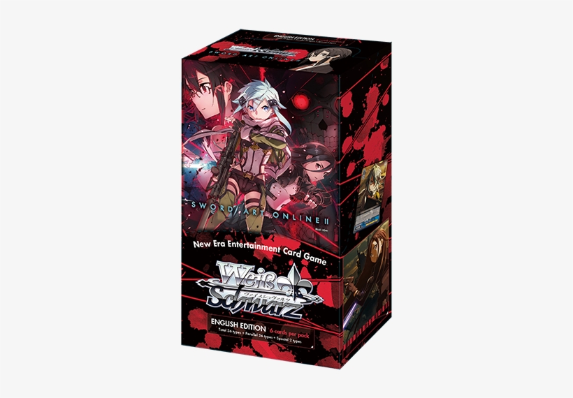 ヴァイス シュヴァルツ Sao パック, transparent png download