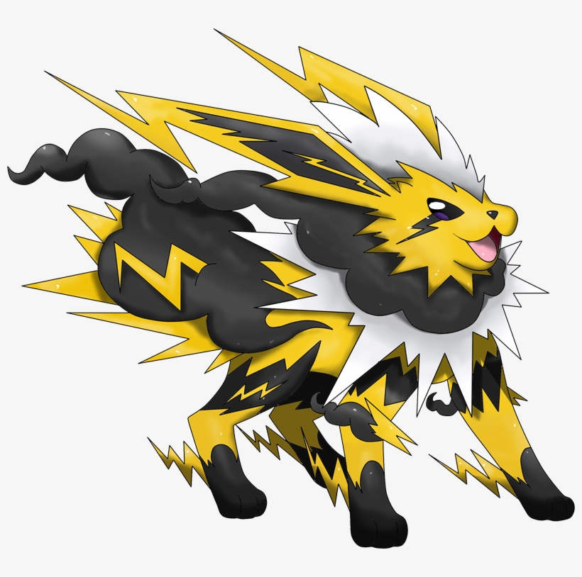 Pokemon Mega-jolteon Is A Fictional Character Of Humans - Imagenes De Pokemon Mega Jolteon, transparent png download