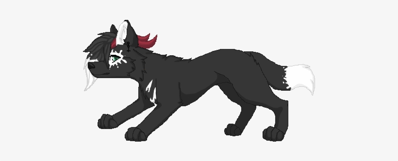 Orochimizuki The Satanic Black Wolf Deviantart Png - Dog Catches Something, transparent png download