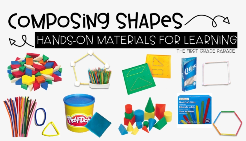 Many Of Them Are Perfect For Composing Both 2d And - Carson Dellosa Standard Plastic Pattern Blocks, transparent png download