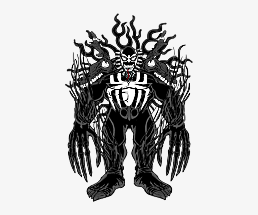 Doomsday Drawing Picture Royalty Free - Symbiote Doomsday, transparent png download