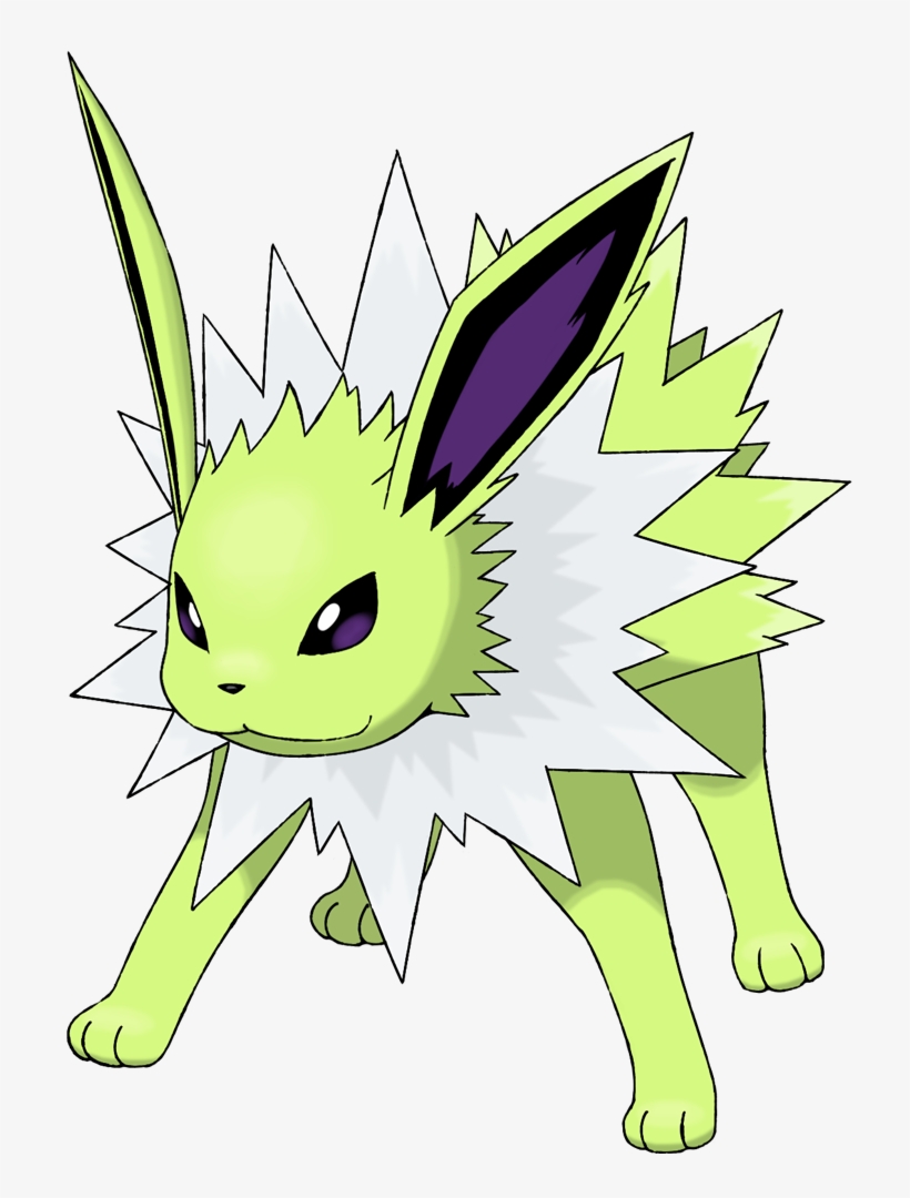 Jolteon - Cartoon, transparent png download