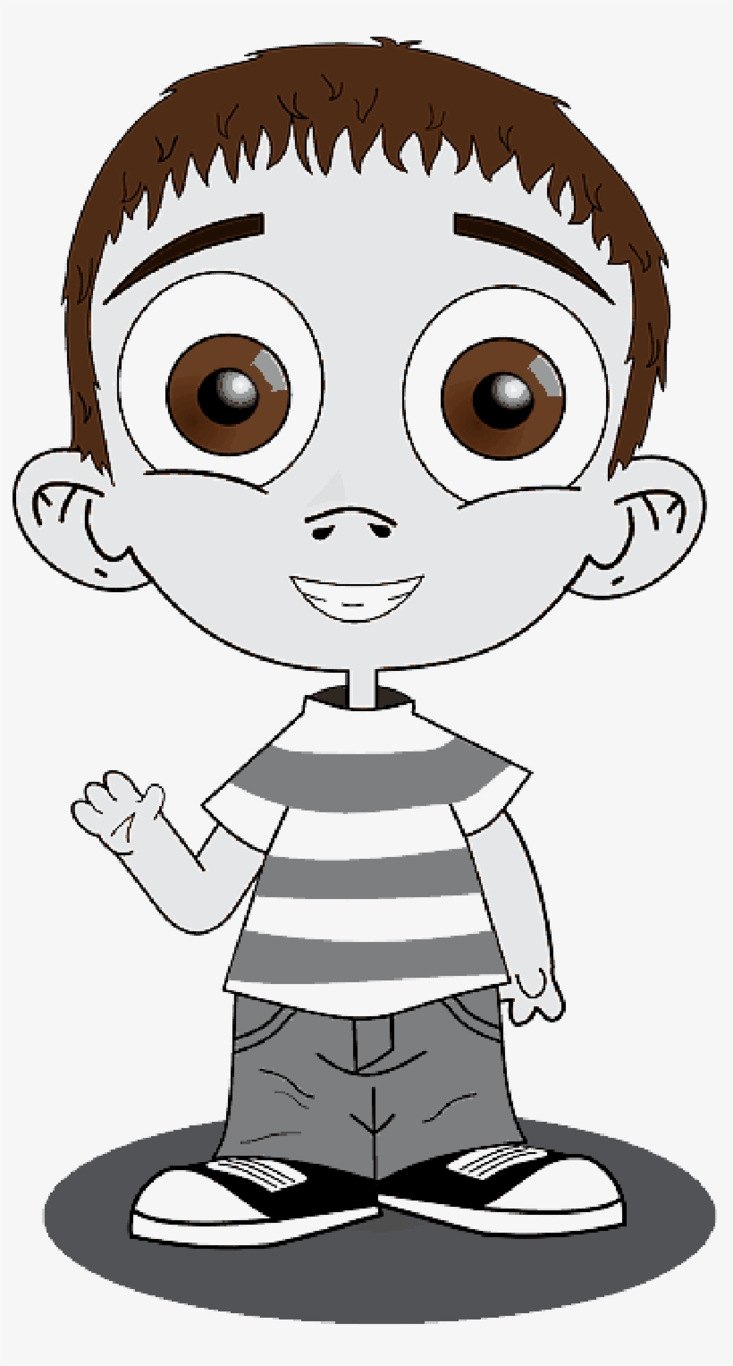 Mb Image/png - Clipart Boy With Big Eyes, transparent png download