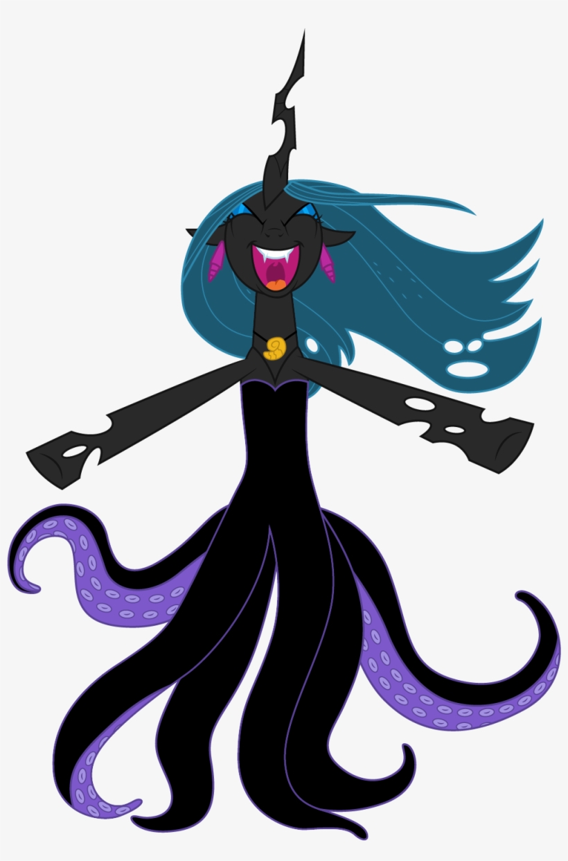 Cloudyglow, Clothes, Clothes Swap, Cosplay, Costume, - Queen Chrysalis Evil Laugh, transparent png download