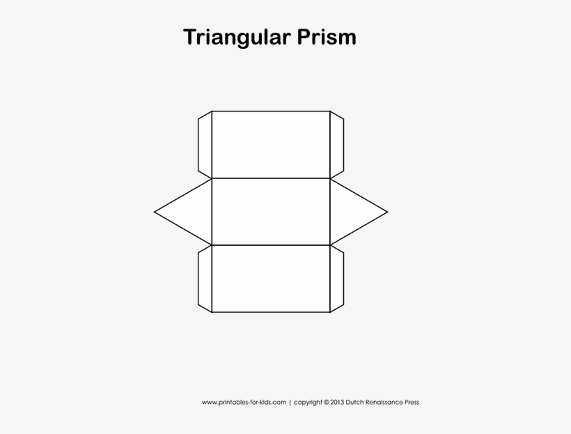 Download Printable 3d Shapes Shape Nets With Tabs HD Transparent 