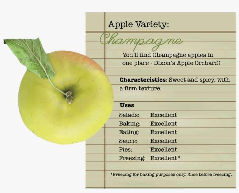 Subscribe To Our Apple Mailing List - Champagne Apples, transparent png download