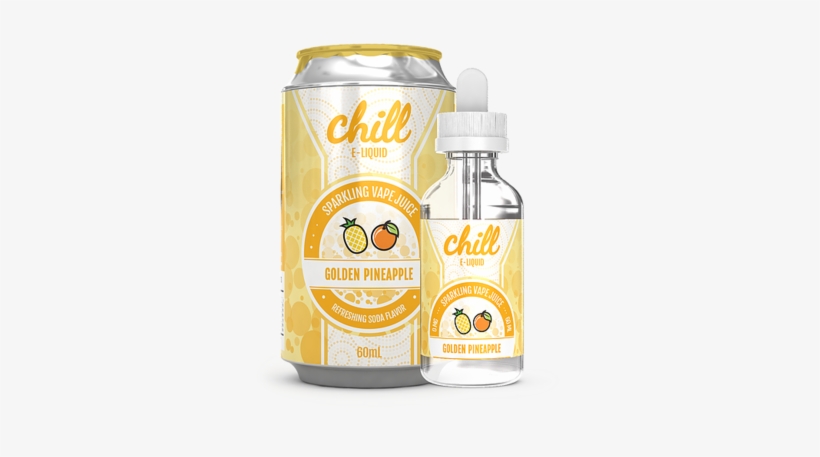 Golden Pineapple Juice Chill Eliquid Ejuice Vape - Chill Жидкость, transparent png download