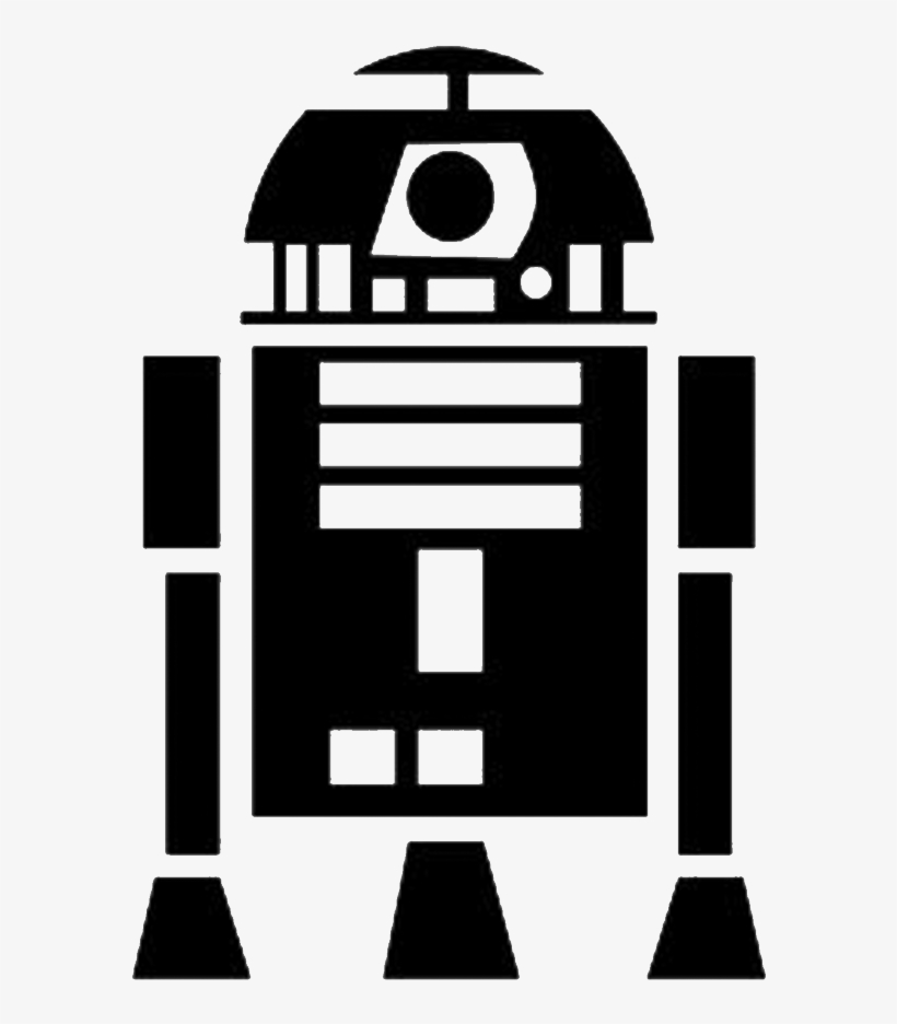 Tt&j Cricut Star Wars R2d2 - Star Wars School Posters, transparent png download