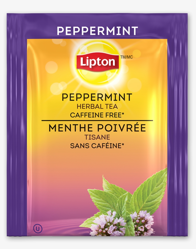 Lipton Peppermint Herbal Tea 28 Count - Lipton Peppermint Herbal Tea (pack Of 28), transparent png download