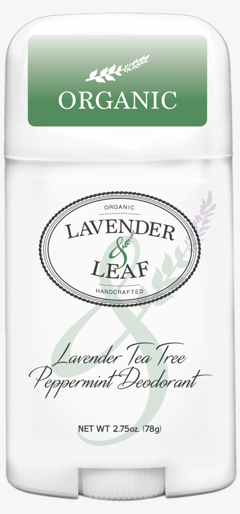 Lavender Tea Tree Peppermint Organic Deodorant - Lavender, transparent png download