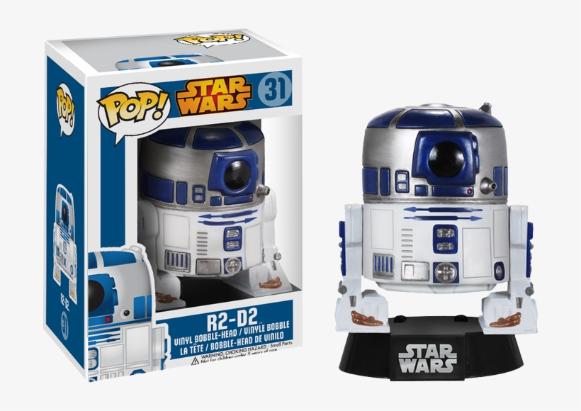R2-d2 Pop Vinyl Figure - Funko Pop R2 D2, transparent png download