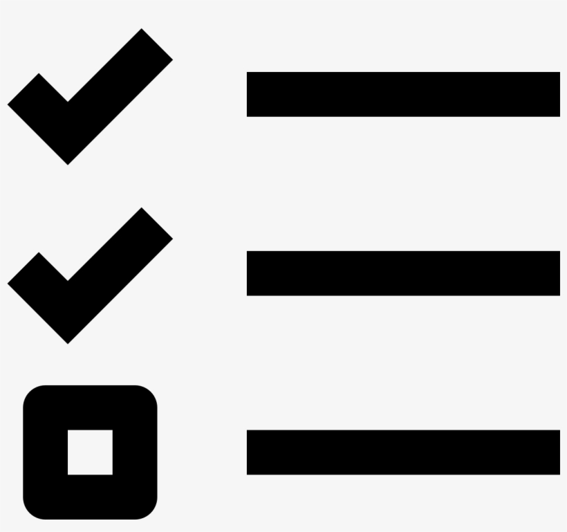 This Icon Has 3 Check Marks On Top Of Each Other On - Portable Network Graphics, transparent png download