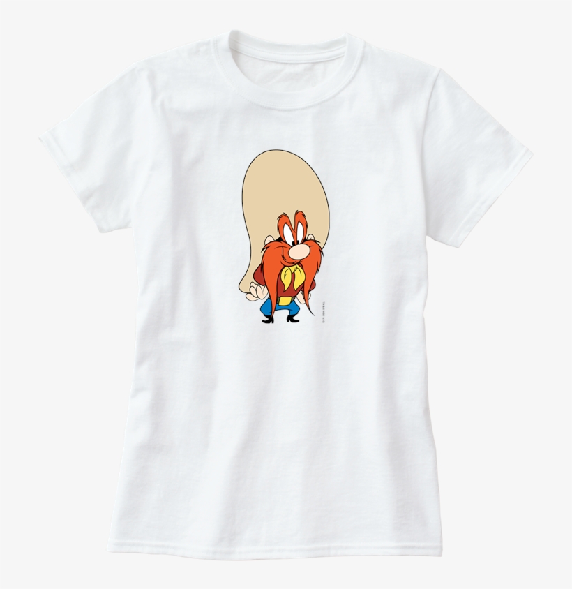 Happy On Womens Premium T-shirt - Wmshope Iphone 4 4s Case Cover Yosemite Sam Happy, transparent png download