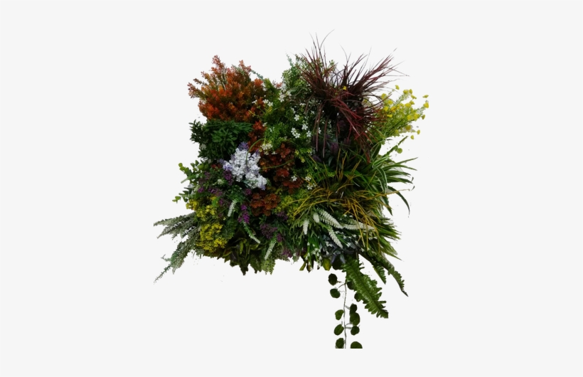 Artificial Plants Used Have The Best Quality Of Manufacture - Png Transparent Green Wall, transparent png download