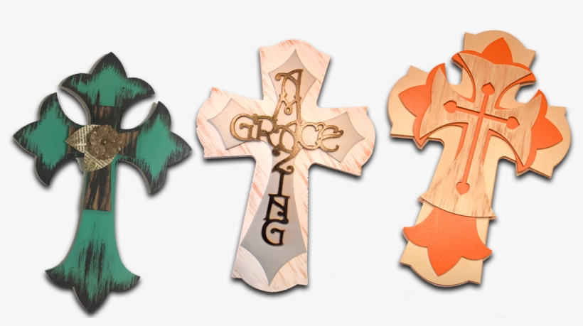 Stacked-crosses - Cross, transparent png download