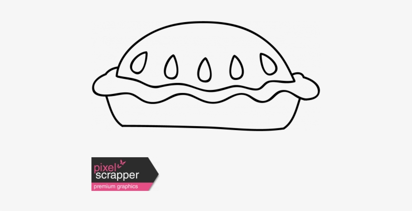 Food Doodle Template - Digital Scrapbooking, transparent png download