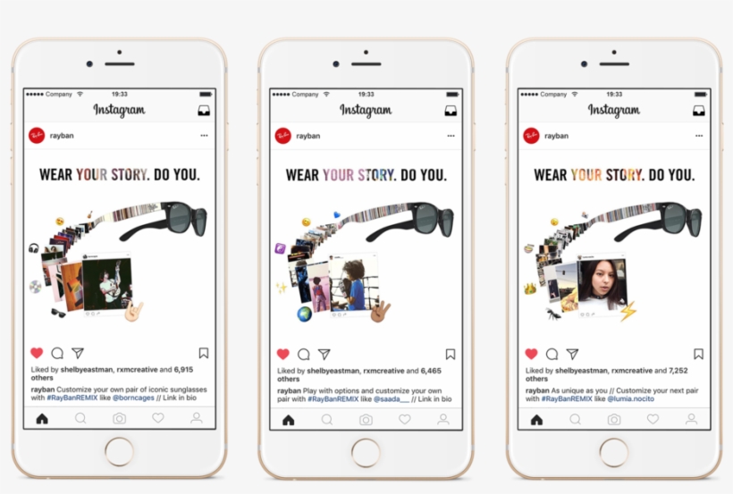 Ray-ban Wearyourstory - Portable Network Graphics, transparent png download