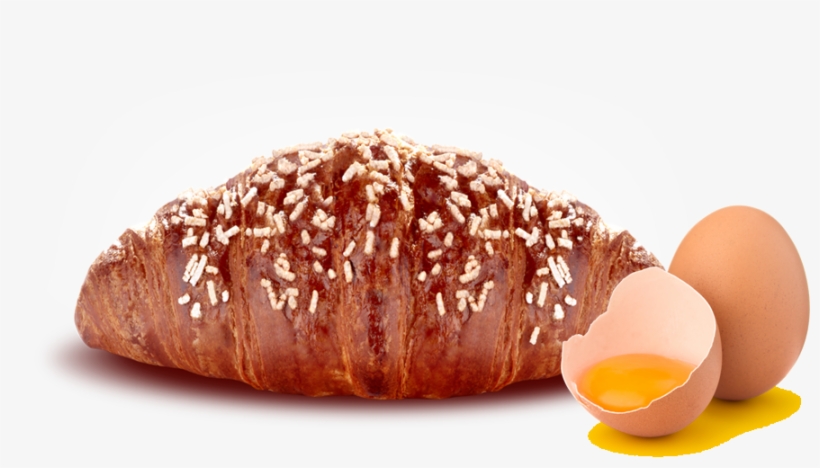 Classic Croissant With Custard Cream Filling For A - Food, transparent png download