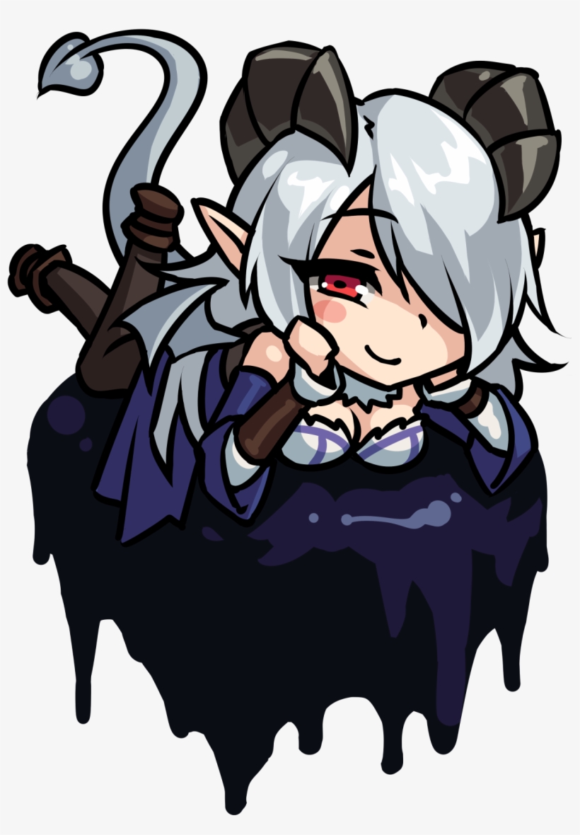 Ilassa Chibi - Monster Girl Encyclopedia Llassa, transparent png download